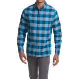 Woolrich Chambray Buffalo Check Shirt - Snap Front, Long Sleeve (For Men)