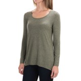 Willi Smith Scoop Shirt - Jersey Knit, Long Sleeve (For Women)