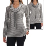 Tommy Bahama Beachwood Striped Reversible Shirt - Funnel Neck, Long Sleeve (For Women)