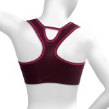 XOXO Seamless Keyhole Sports Bras - Removable Padding, Medium Impact, 2-Pack (For Women)