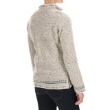 Laundromat Lausanne Fleece-Lined Sweater - Zip Front (For Women)