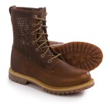 Timberland Authentics Open Weave Boots - Nubuck, 6” (For Women)