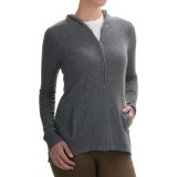 Max Studio Cashmere Hooded Cardigan Sweater (For Women)