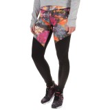 Steve Madden Printed Leggings - Mesh Panels (For Women)