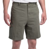 Brushed Cotton Twill Shorts (For Men)