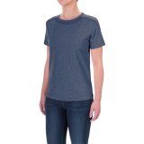 Woolrich Tall Pine Embroidered Heather T-Shirt - Scoop Neck, Short Sleeve (For Women)