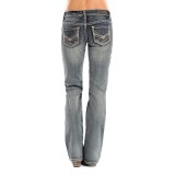 Rock & Roll Cowgirl Line Pocket Jeans - Riding Fit, Bootcut (For Women)