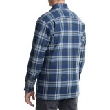 Backpacker Quilted Flannel Shirt Jacket (For Men)
