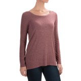 Paraphrase High-Low Shirt - Stretch Modal, Long Sleeve (For Women)