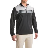 adidas golf ClimaCool® Color-Block Layering Shirt - Zip Neck, Long Sleeve (For Men)
