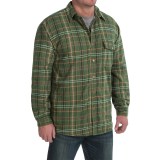 Moose Creek Chinook Twisted Flannel Shirt Jacket - Snap Front (For Men)
