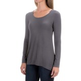 Willi Smith Scoop Shirt - Jersey Knit, Long Sleeve (For Women)