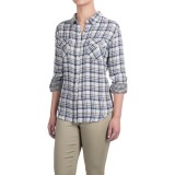JACHS NY Hailey Boyfriend Shirt - Rayon, Long Sleeve (For Women)