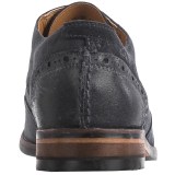 Clarks Exton Brogue Oxford Shoes -Suede, OrthoLite® (For Men)