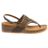 BioNatura Crystal Sling-Back Sandals - Leather (For Women)