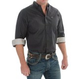 Panhandle Slim Select Dobby Check Shirt - Button Front, Long Sleeve (For Men and Tall Men)