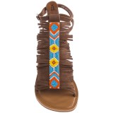Matisse Lewis Beaded Gladiator Sandals - Leather (For Women)