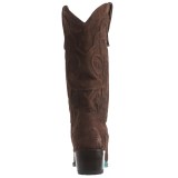 Lane Boots Embossed Applique Cowboy Boots - Snip Toe (For Women)