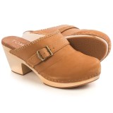 TOMS Elisa Open-Back Clogs - Leather (For Women)