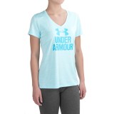 Under Armour UA Tech Twist Logo T-Shirt - Short Sleeve (For Women)