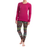 Hot Chillys MTF4000 Fiesta Printed Leggings (For Women)