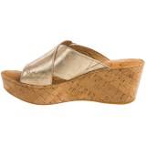 Born Curstyn Wedge Sandals - Leather (For Women)