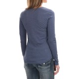Roper Skull Scoop Neck T-Shirt - Long Sleeve (For Women)