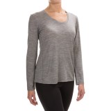 Ibex OD Heather Shirt  - Merino Wool, Long Sleeve (For Women)