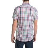 Barbour Russell Tattersall Shirt - Tailored Fit, Short Sleeve (For Men)
