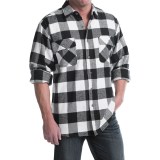 Moose Creek Brawny Plaid Shirt - 9 oz. Flannel, Long Sleeve (For Men)