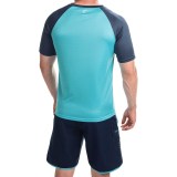 Teal Cove Raglan Rash Guard - UPF 20+, Short Sleeve (For Men)