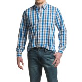 Viyella No-Iron Thick Plaid Sport Shirt - Cotton, Long Sleeve (For Men)