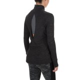 Apana Keyhole-Back Knit Shirt - Long Sleeve (For Women)