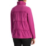 Neon Buddha Sassy Ruffle Jacket - Stretch Cotton Jersey (For Women)