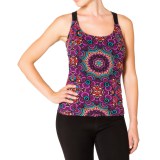 Satva Kala Racerback Tank Top - Organic Cotton (For Women)