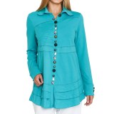 Neon Buddha Sage Shirt - Long Sleeve (For Women)