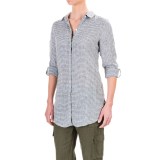 Artisan NY Yarn Dyed Linen Striped Shirt - Long Sleeve (For Women)