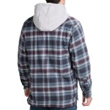 Stanley Hooded Shirt Jacket - Sherpa Lined (For Men)