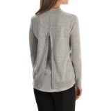 Magaschoni Rear-Zip Sweater - Cashmere and Silk, Long Sleeve (For Women)