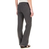 Jones New York Linen Stitch Detailed Pants (For Women)