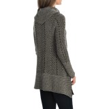 Eight Eight Eight Herringbone A-Line Sweater - Cowl Neck (For Women)