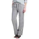 Artisan NY Striped Drawstring Pants (For Women)