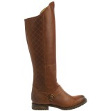 Justin Boots Suntan Fashion Riding Boots - 17”, Round Toe (For Women)