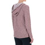 FDJ French Dressing Heather Pinstripe Hoodie - Full Zip (For Women)