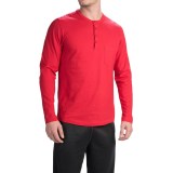 Calida Remix Basic Cotton Henley Shirt - Long Sleeve (For Men)