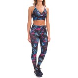 Kyodan Printed Running Tights (For Women)