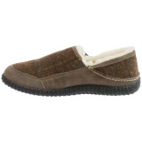 Acorn Rambler Slippers -  Wool-Leather, Fleece Lined (For Men)