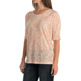 Woolrich Endless Spaces Burnout T-Shirt - Short Sleeve (For Women)