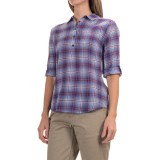 Royal Robbins Oasis Plaid Shirt - 3/4 Sleeve (For Women)