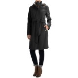 Ellen Tracy Outerwear Wool-Blend Hooded Stadium Coat (For Women)